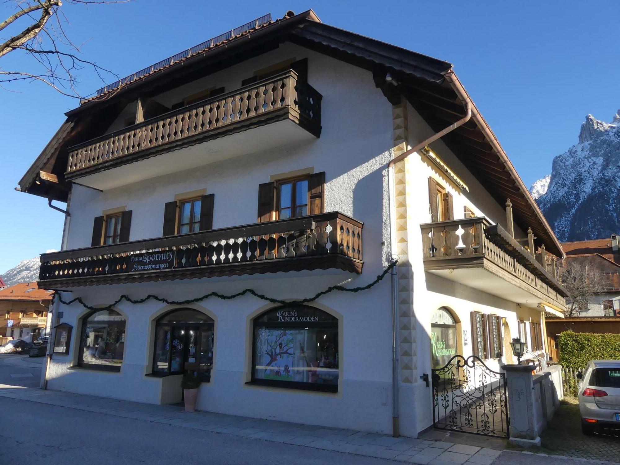 Haus Spornitz Ferienwohnung 미텐발트 외부 사진